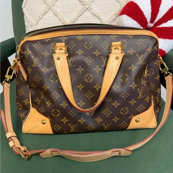 Louis Vuitton Brown Monogram Hand/ Shoulder Bag - Picture 3 of 10